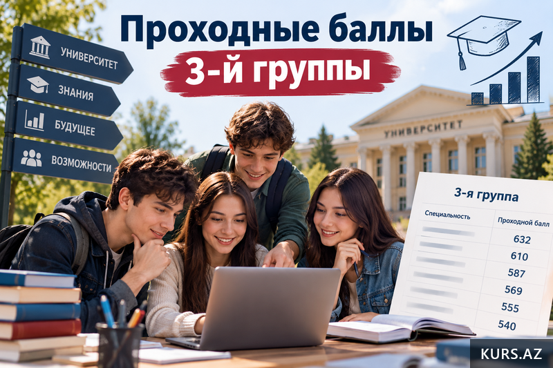 3 группа-Проходные баллы 2026-2027