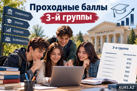 3 группа-Проходные баллы 2026-2027