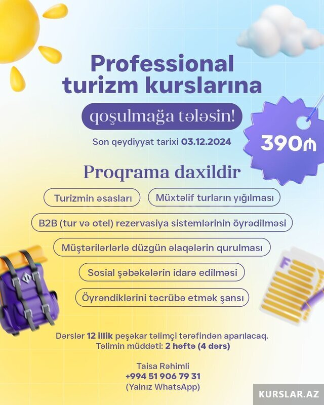 Professional Turizm Kursları Professional Turizm Kursları