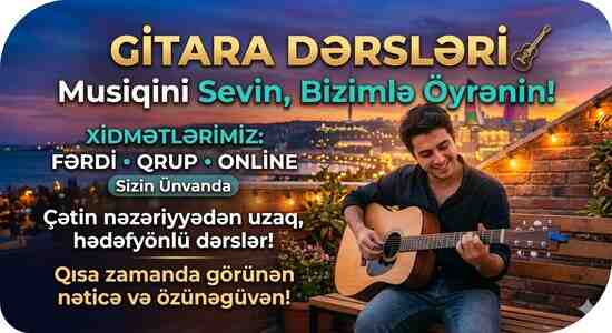 Gitara dərsləri Gitara dərsləri
