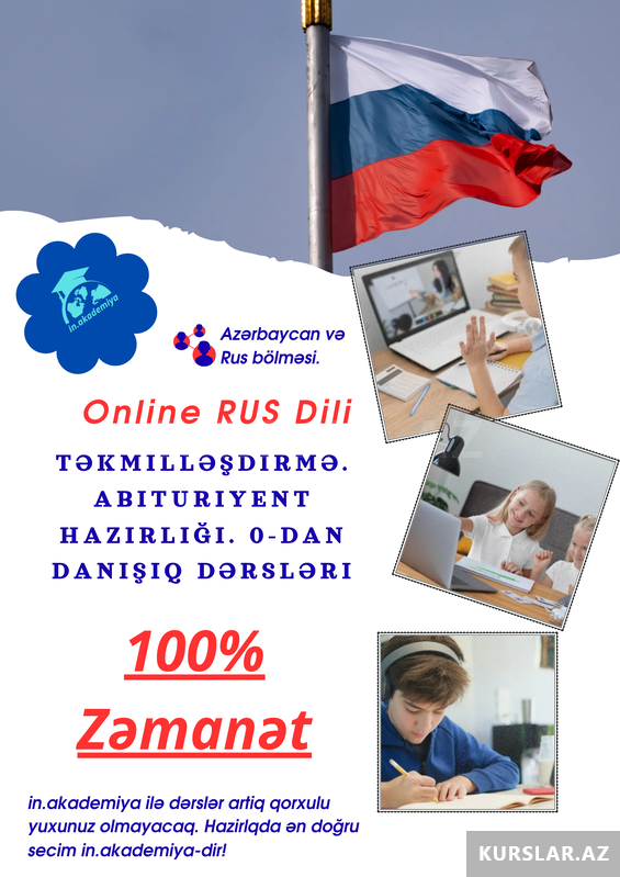 Online Rus dili kursu Online Rus dili kursu