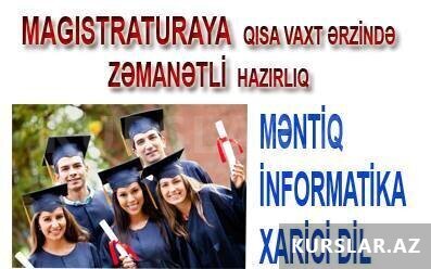 magistiraturaya hazirliq magistiraturaya hazirliq