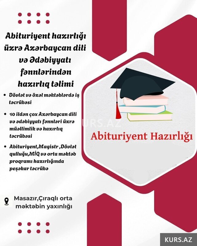 Abituriyentlər üçün Azərbaycan dili və Ədəbiyyat hazırlığı Abituriyentlər üçün Azərbaycan dili və Ədəbiyyat hazırlığı