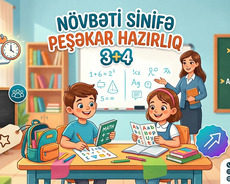 İbtidai siniflərin növbəti ilə onlayn hazırlığı