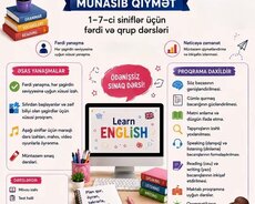 Aşağı qiymətli ingilis dili hazırlığı (1-7)