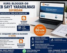 Blogerde platformasinda sayt yaratmaq