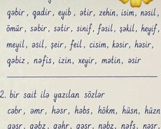 Fizika Kimya Biologiya Tarix Coğrafiya Az Dili Məntiq