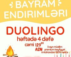 İelts, Tofel, Duolingo kursu