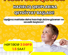 Məktəbəqədər hazırlıq