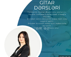 Gitara dərsləri