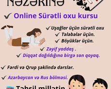 Online sürətli oxu