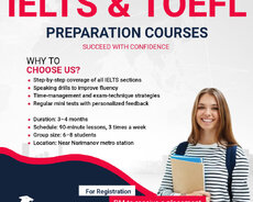 Sign up for the preparation courses now