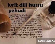 İvrit dili kursları
