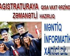 magistiraturaya hazirliq