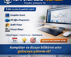 "Komputer və Dizayn dərsləri