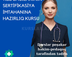 Tibb Bacilarinin Sertifikasiya İmtahanina Hazirliq Kursu